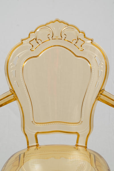 Biscottini Sedia da pranzo in policarbonato con braccioli