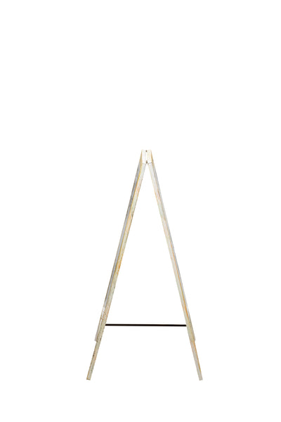 Biscottini LAVAGNA DA TERRA BIFACCIALE CON CORNICE IN LEGNO L50XPR4,5XH100 CM