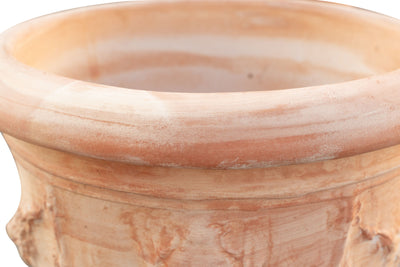 Biscottini Vaso in terracotta Galestro 100% Made in Italy, interamente fatto a mano