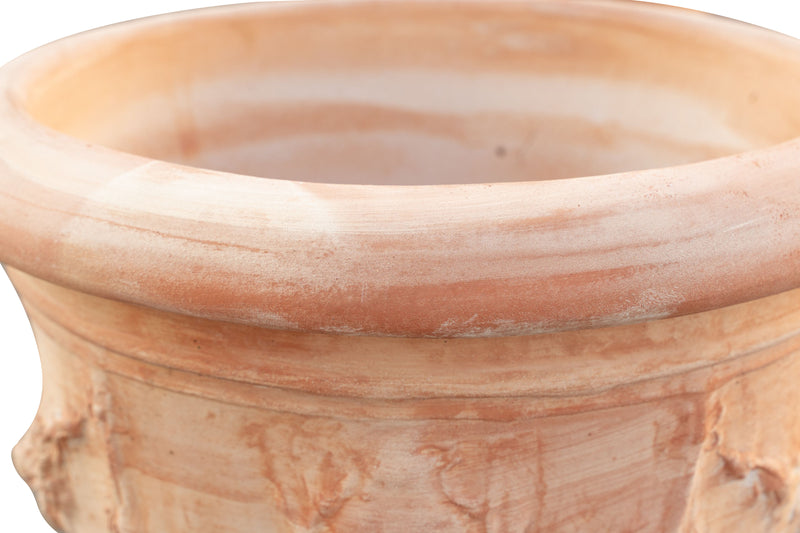 Biscottini Vaso in terracotta Galestro 100% Made in Italy, interamente fatto a mano