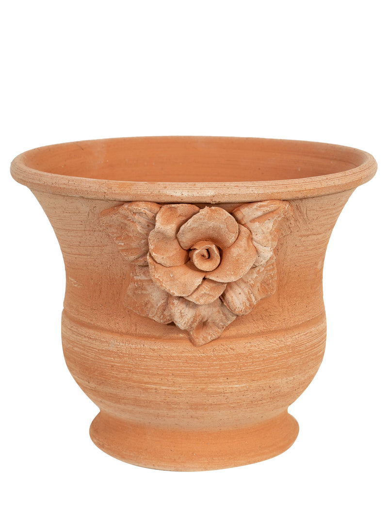 Biscottini Vaso caspò in Terracotta 100% Made in Italy interamente Lavorata a Mano