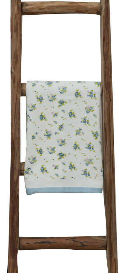 Biscottini Scala portasciugamani in legno finitura naturale anticata