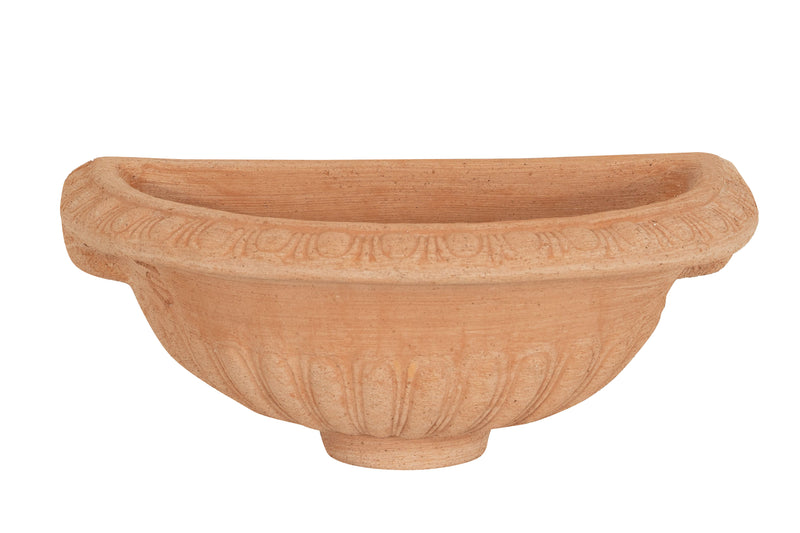 Biscottini Contenitore vasca in Terracotta 100% Made in Italy interamente lavorata a mano