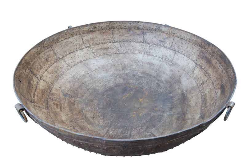 Biscottini VECCHIO CONTENITORE IN FERRO BATTUTO