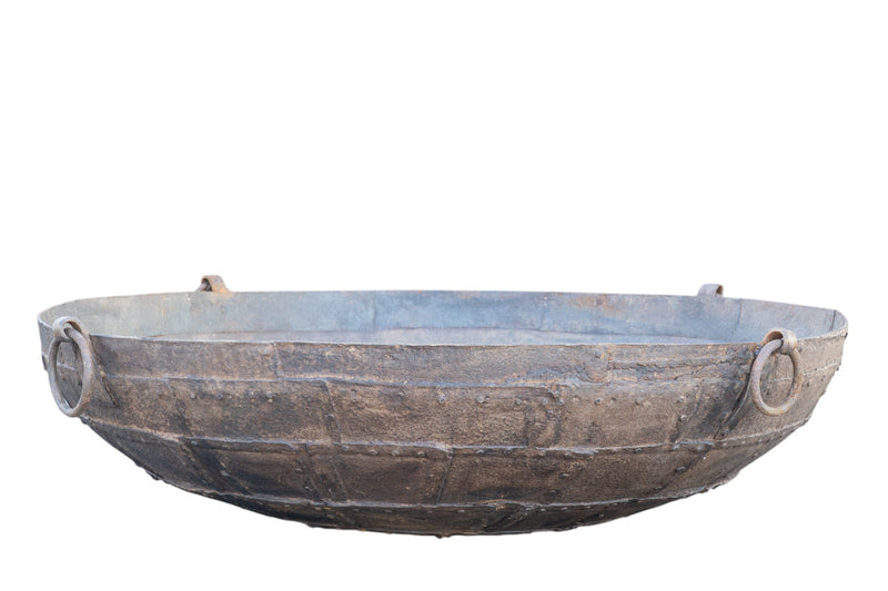 Biscottini VECCHIO CONTENITORE IN FERRO BATTUTO