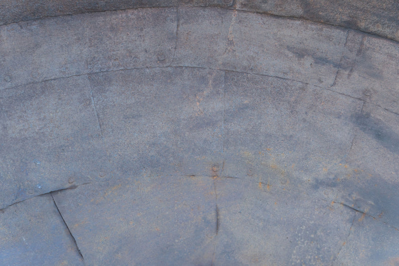 Biscottini VECCHIO CONTENITORE IN FERRO BATTUTO