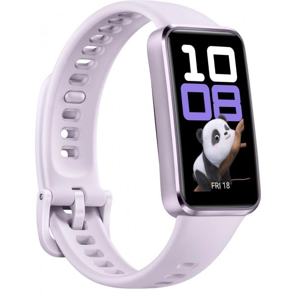 Huawei Band 10 AMOLED Braccialetto per rilevamento di attività 3,73 cm [1.47] Viola (Huawei Band 10 Purple Strap)