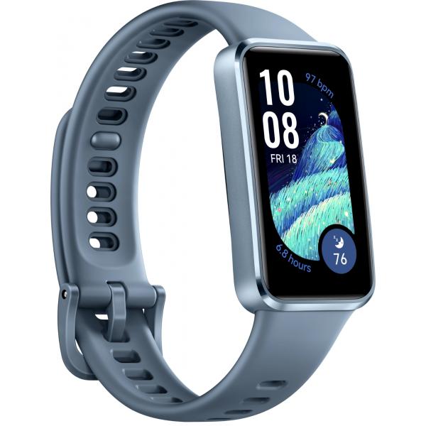 Huawei Band 10 AMOLED Braccialetto per rilevamento di attività 3,73 cm [1.47] Blu (Huawei Band 10 Blue Strap)