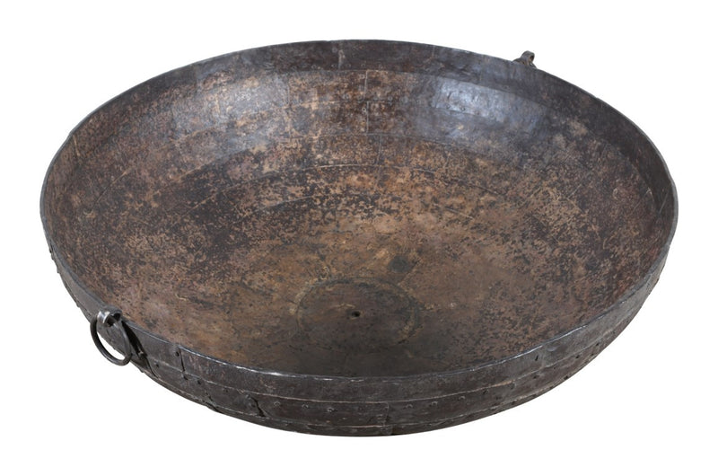 Biscottini VECCHIO CONTENITORE IN FERRO BATTUTO