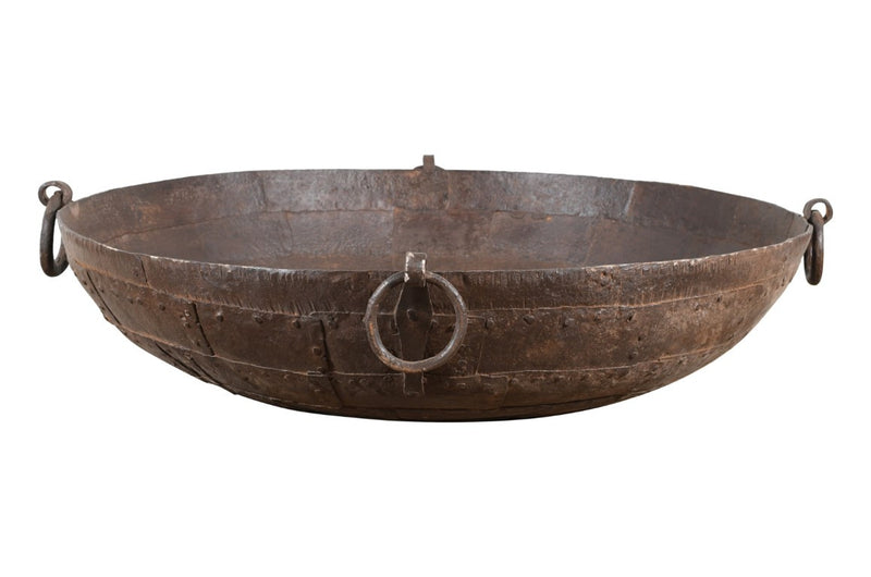 Biscottini VECCHIO CONTENITORE IN FERRO BATTUTO