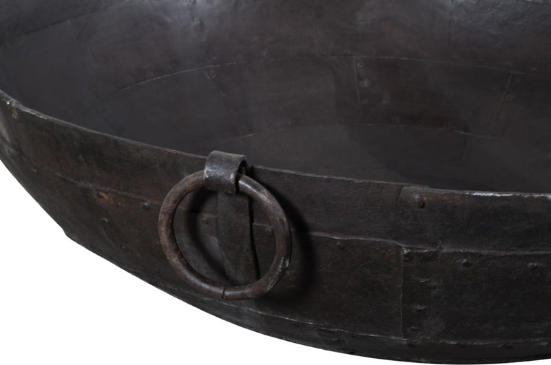 Biscottini VECCHIO CONTENITORE IN FERRO BATTUTO