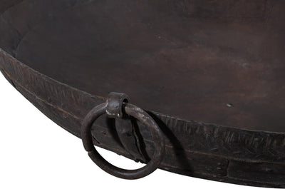 Biscottini VECCHIO CONTENITORE IN FERRO BATTUTO