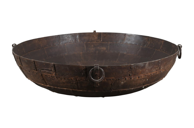 Biscottini VECCHIO CONTENITORE IN FERRO BATTUTO