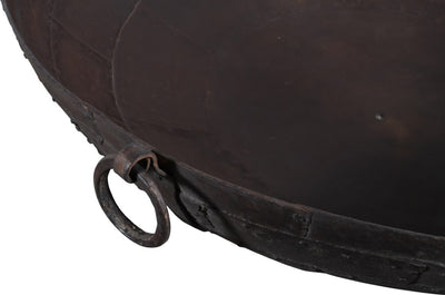 Biscottini VECCHIO CONTENITORE IN FERRO BATTUTO