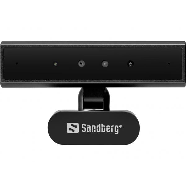 Sandberg 134-44 webcam 5 MP 2592 x 1944 Pixel USB-C Nero (Face-ID Webcam Mini Pro - Warranty: 60M)
