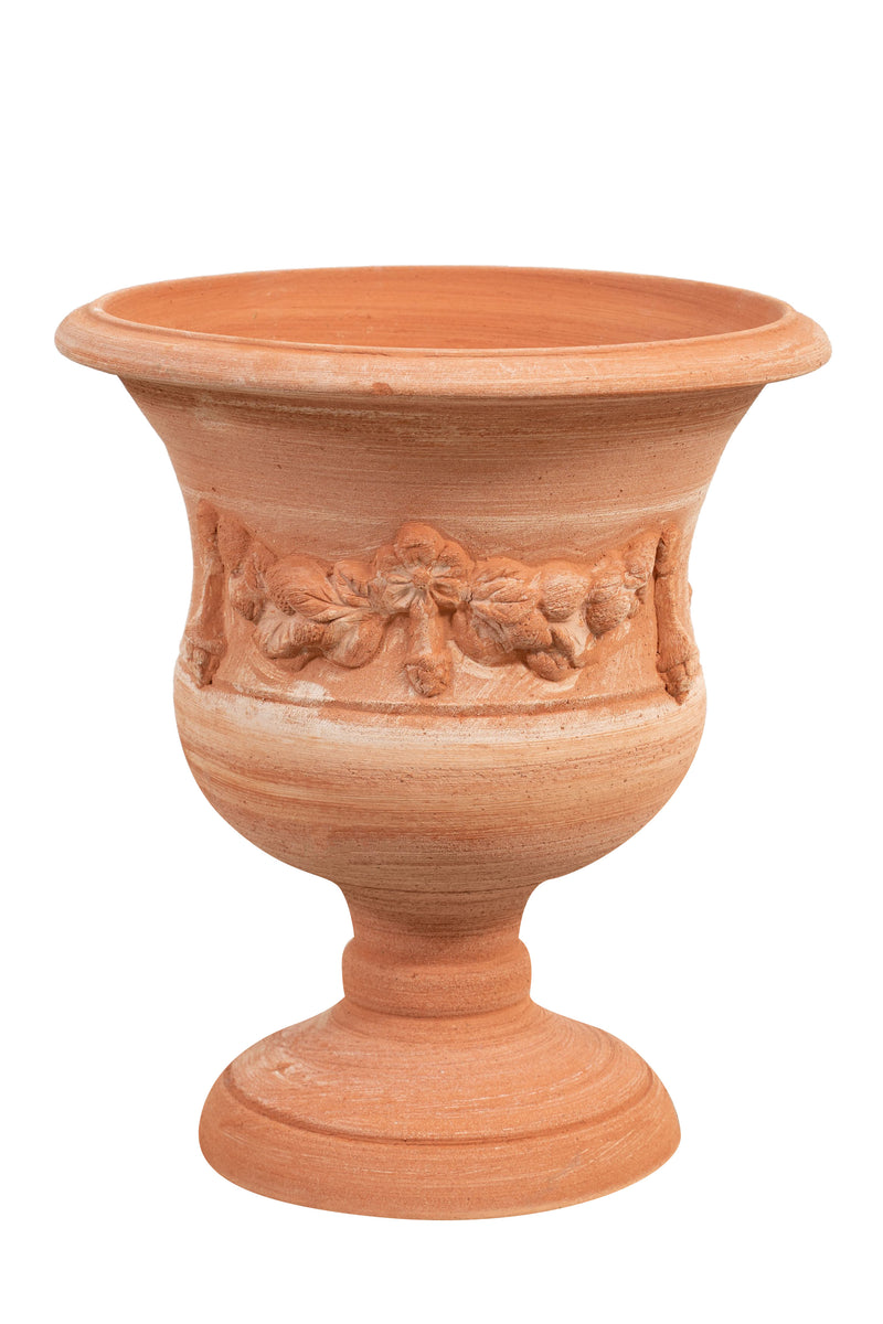 Biscottini Vaso coppa in Terracotta 100% Made in Italy interamente Lavorata a Mano