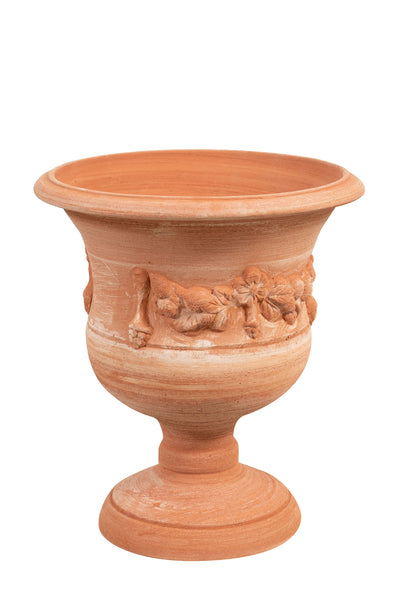 Biscottini Vaso coppa in Terracotta 100% Made in Italy interamente Lavorata a Mano