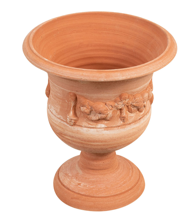 Biscottini Vaso coppa in Terracotta 100% Made in Italy interamente Lavorata a Mano