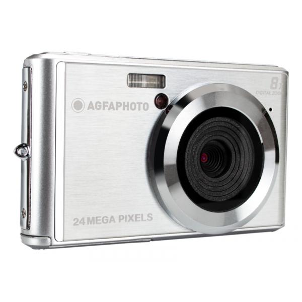 AgfaPhoto Compact DC5500 Fotocamera compatta 24 MP CMOS 5616 x 3744 Pixel Argento (AGFAPHOTO Digital Camera DC5500 CMOS 8)