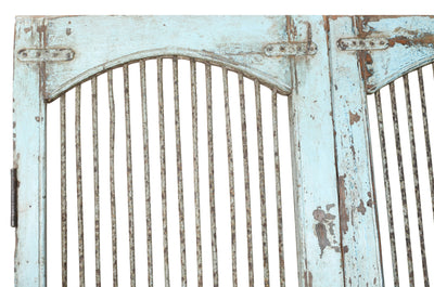 Biscottini Porta portone in legno massello e ferro da interno o da esterno vecchia e antica medievale