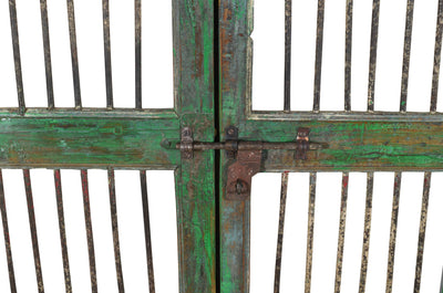 Biscottini Porta portone in legno massello e ferro da interno o da esterno vecchia e antica medievale