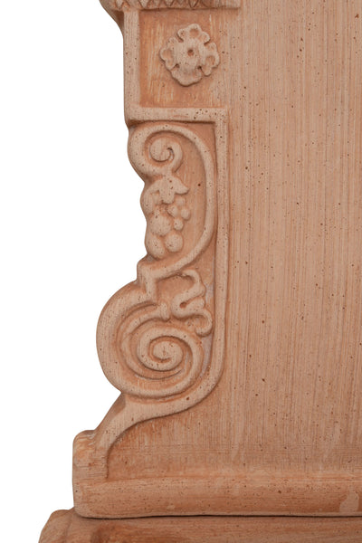 Biscottini Fontana a muro da parete da appendere in Terracotta