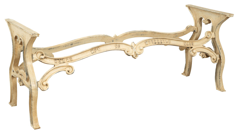 Biscottini Base tavolo in ghisa finitura anticata Molto stabile, robusta Offerta Speciale