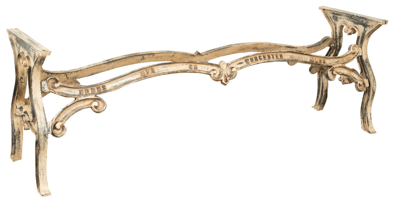 Biscottini Base tavolo in ghisa finitura anticata Molto stabile, robusta Offerta Speciale