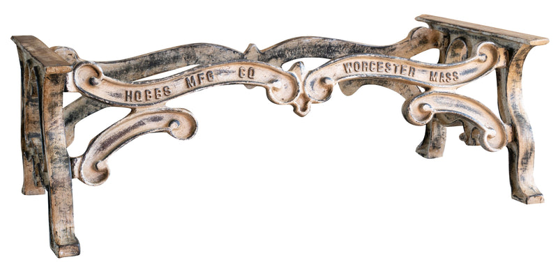 Biscottini Base tavolo in ghisa finitura anticata Molto stabile, robusta Offerta Speciale