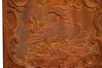 Biscottini Piastra da camino in fusione di ghisa