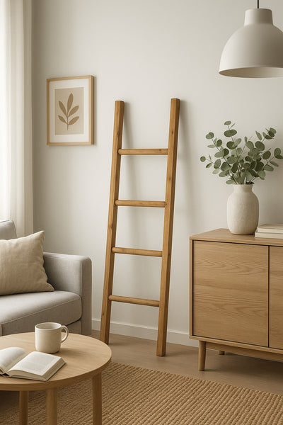 Biscottini Scala portasciugamani in legno