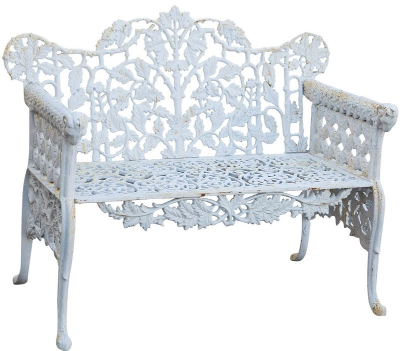 Biscottini PANCHINA IN GHISA L110XPR56XH86 CM Robusta stabile panca Offerta Speciale