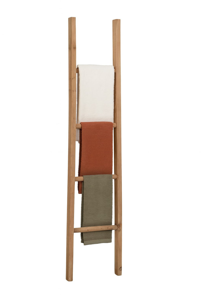 Biscottini Scala portasciugamani in legno finitura naturale