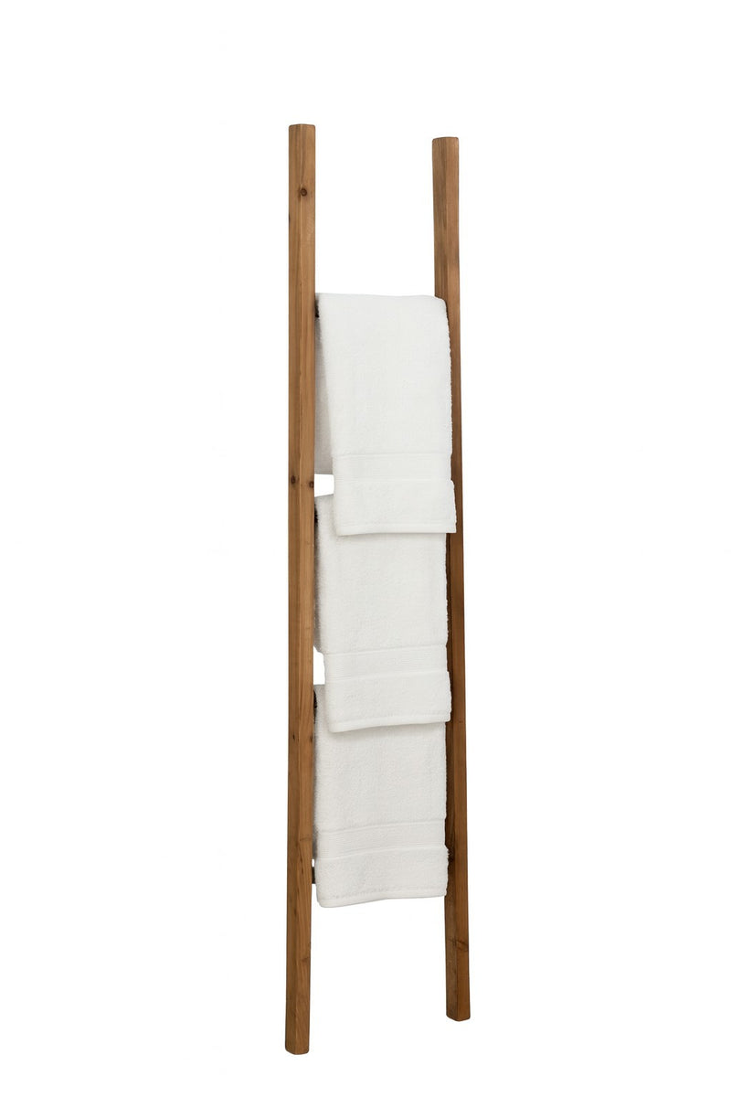 Biscottini Scala portasciugamani in legno finitura naturale