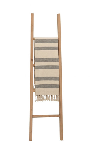 Biscottini Scala portasciugamani in legno finitura naturale