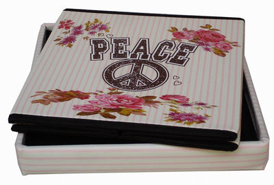 Biscottini Pouf contenitore richiudibile in ecopelle Praticissimo 32x32x32 realizzato