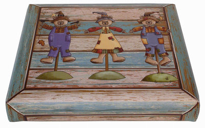 Biscottini Pouf contenitore richiudibile in ecopelle pupazzi Praticissimo 32x32x32