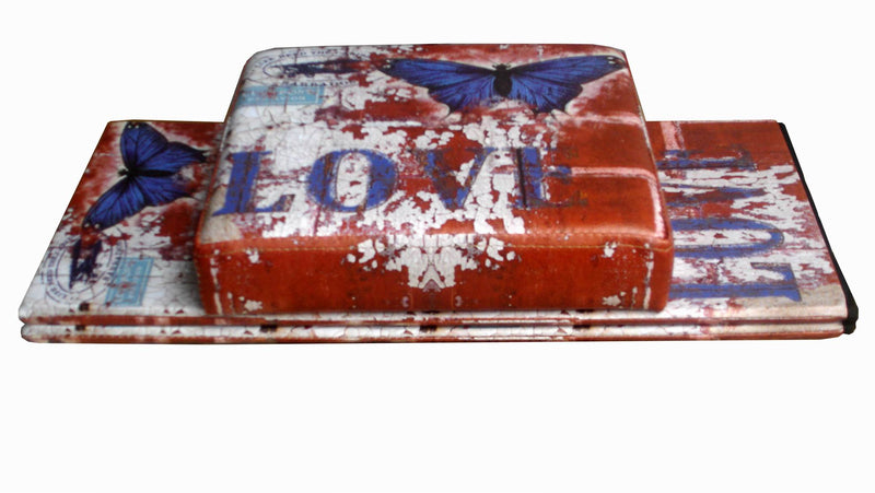 Biscottini Pouf contenitore richiudibile in ecopelle Praticissimo 32x32x60 realizzato