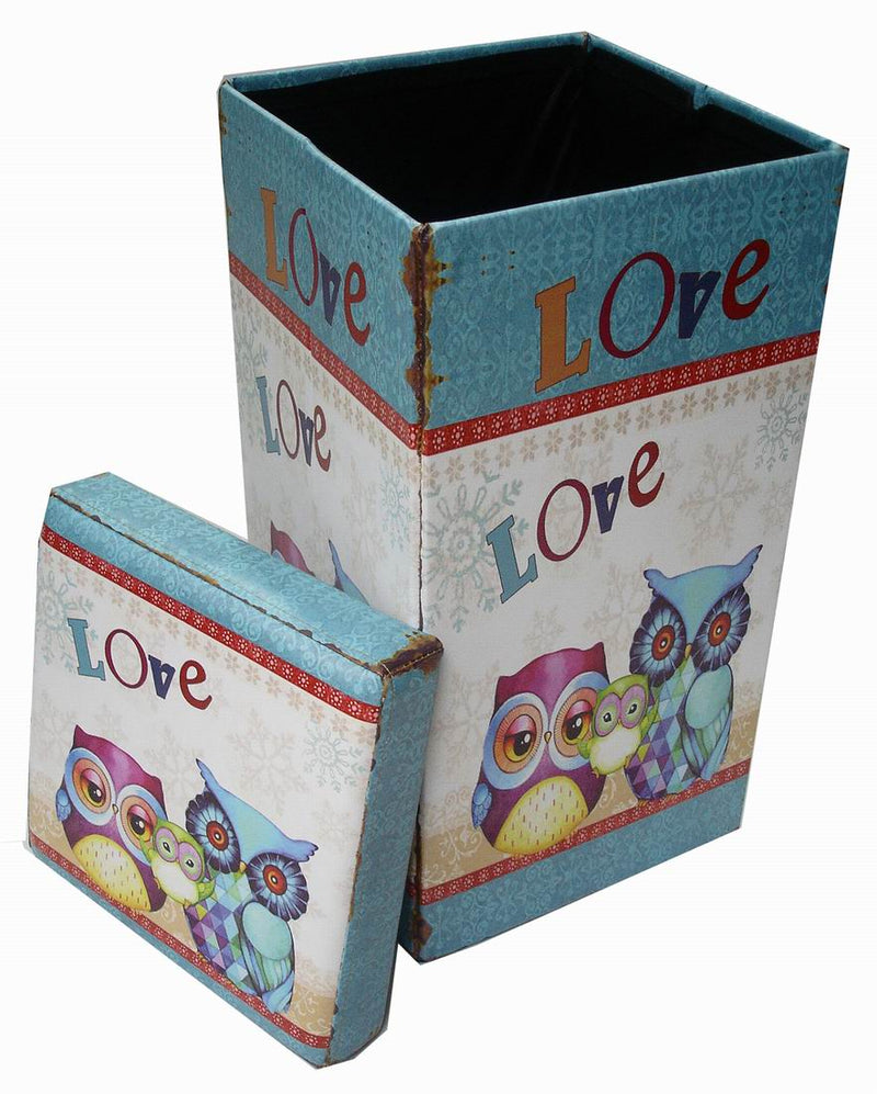 Biscottini Pouf contenitore richiudibile in ecopelle Praticissimo 32x32x60 realizzato