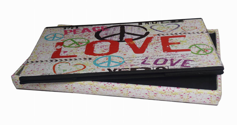 Biscottini Pouf contenitore richiudibile in ecopelle Praticissimo 60x36x36 realizzato