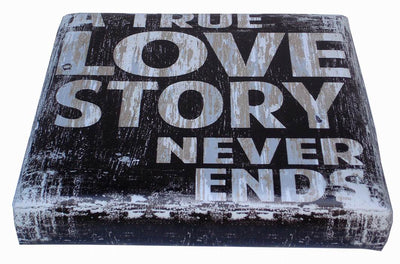 Biscottini Pouf contenitore richiudibile in ecopelle Praticissimo 38x38x38 realizzato