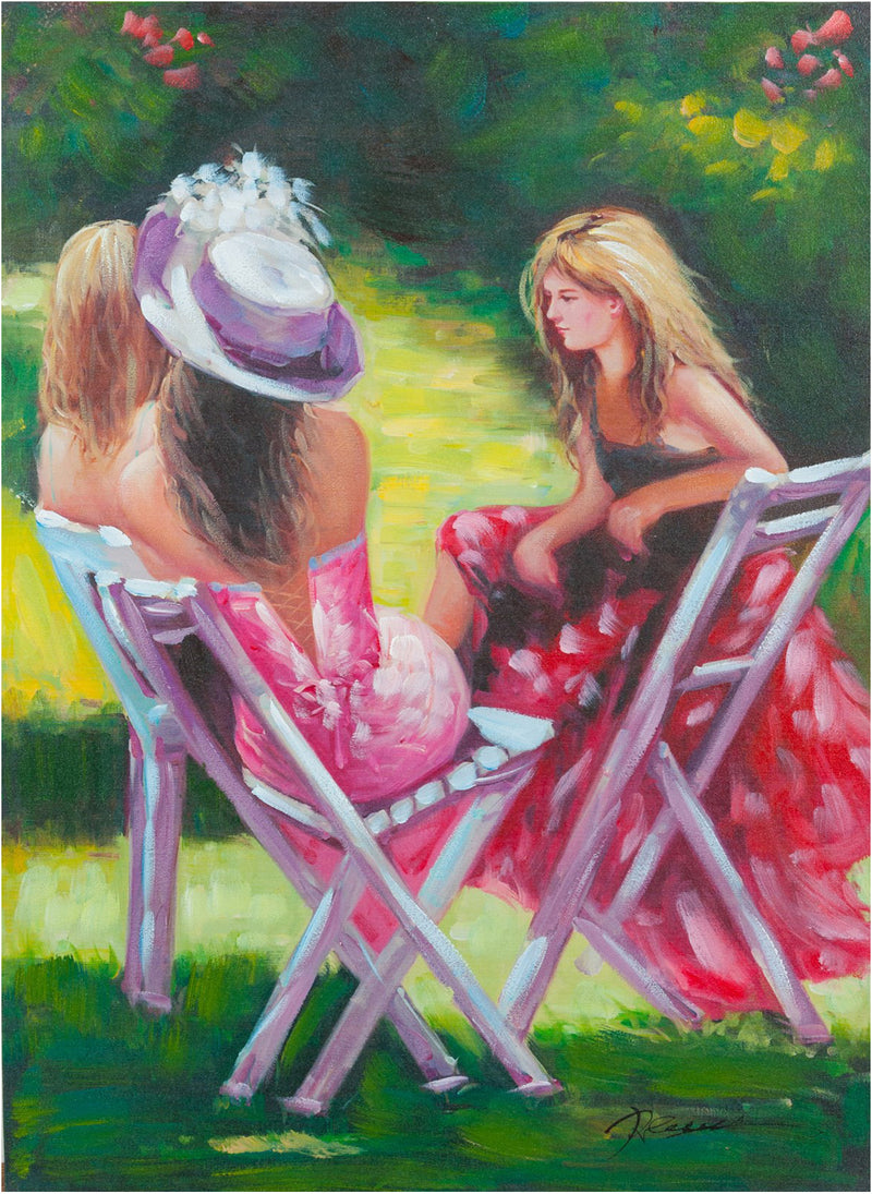 Biscottini Quadro olio su tela dipinto a mano 50x3x70 dare tocco L50xPR3xH70 L50xPR3xH70