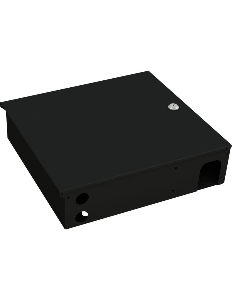 Box a Muro per Fibra Ottica Medium Nero