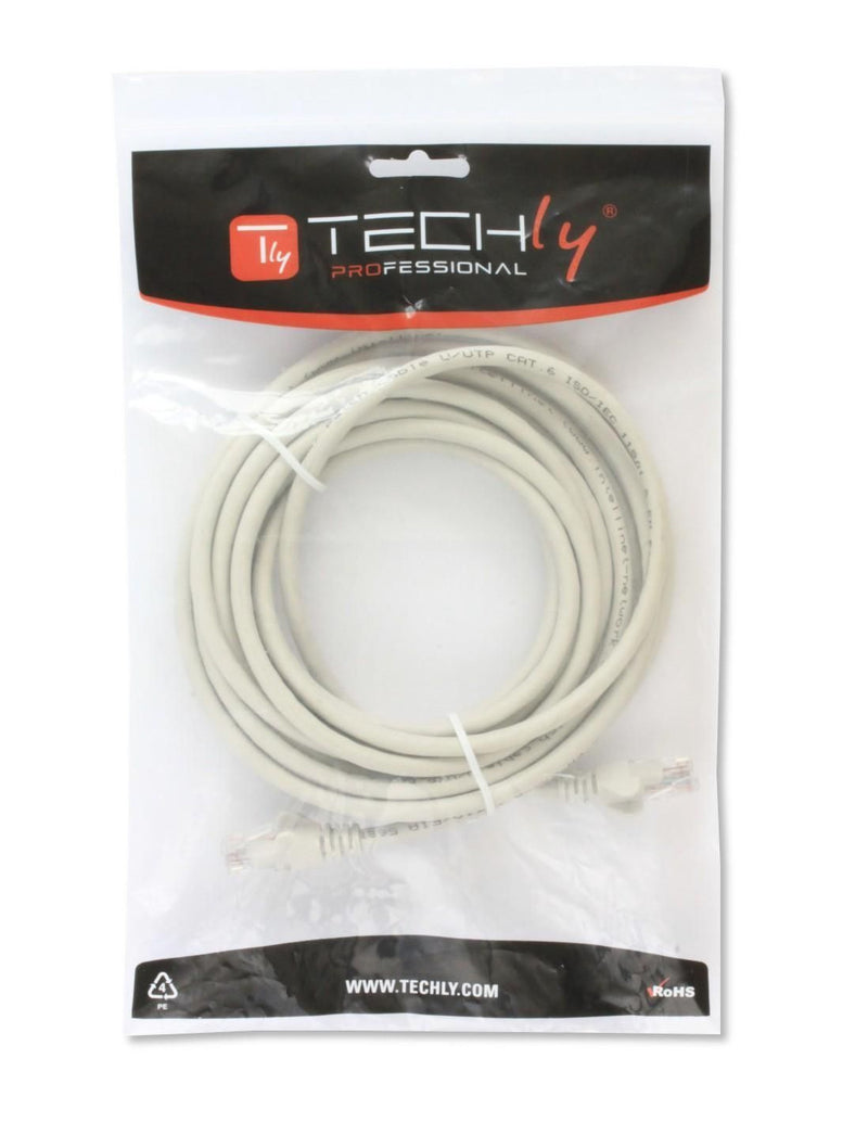 Cavo di rete Patch in CCA Cat.6 Bianco UTP 1,5m