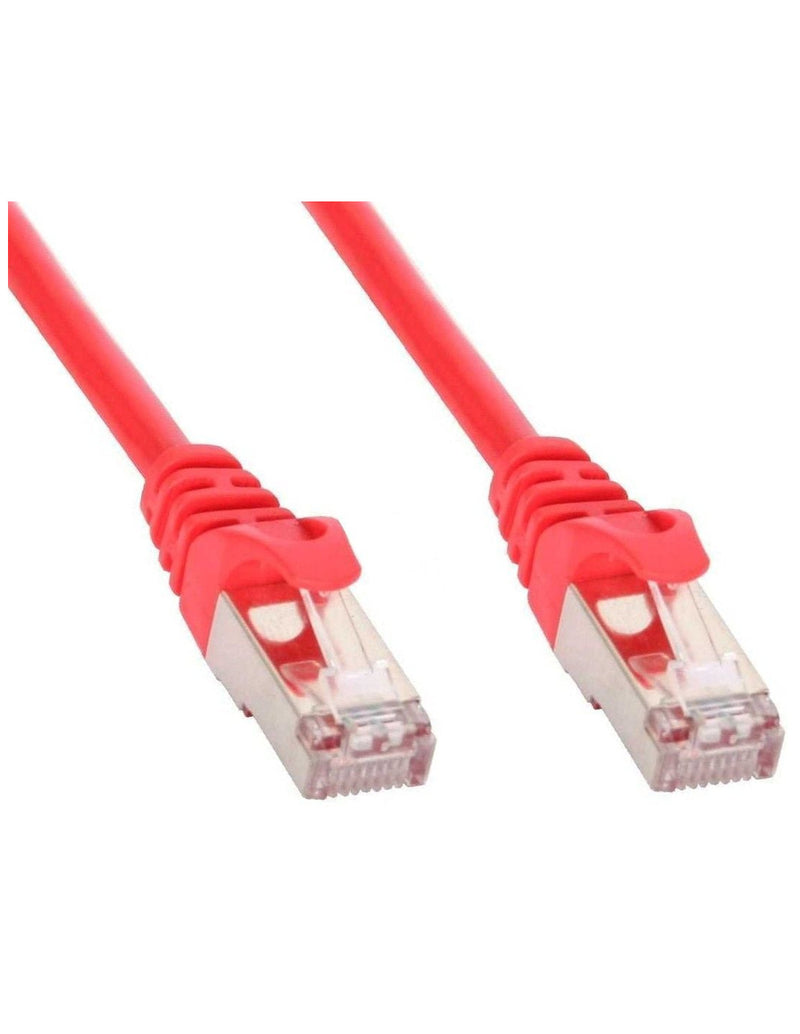 Cavo di rete Patch in rame Cat.6 Rosso SFTP LSZH 5m