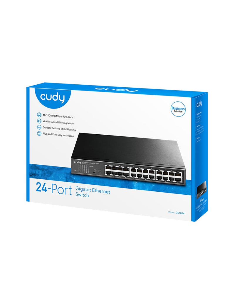 Switch Gigabit Ethernet a 24 Porte, GS1024