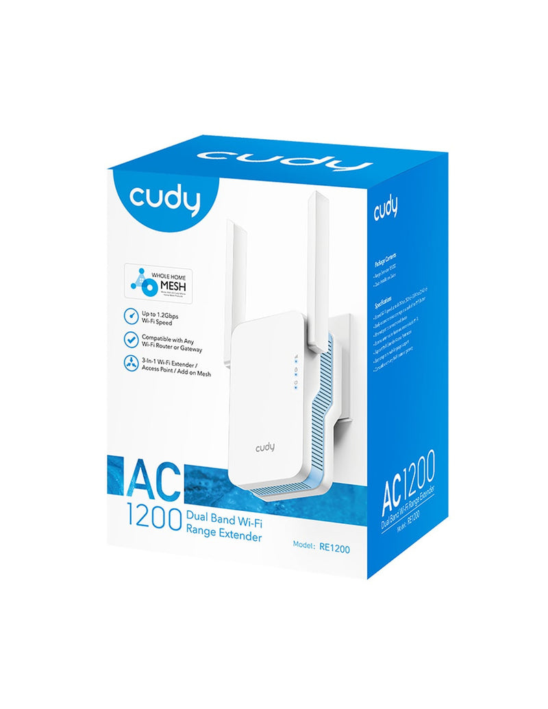 Extender WiFi Dual Band Booster Wireless AC1200, RE1200