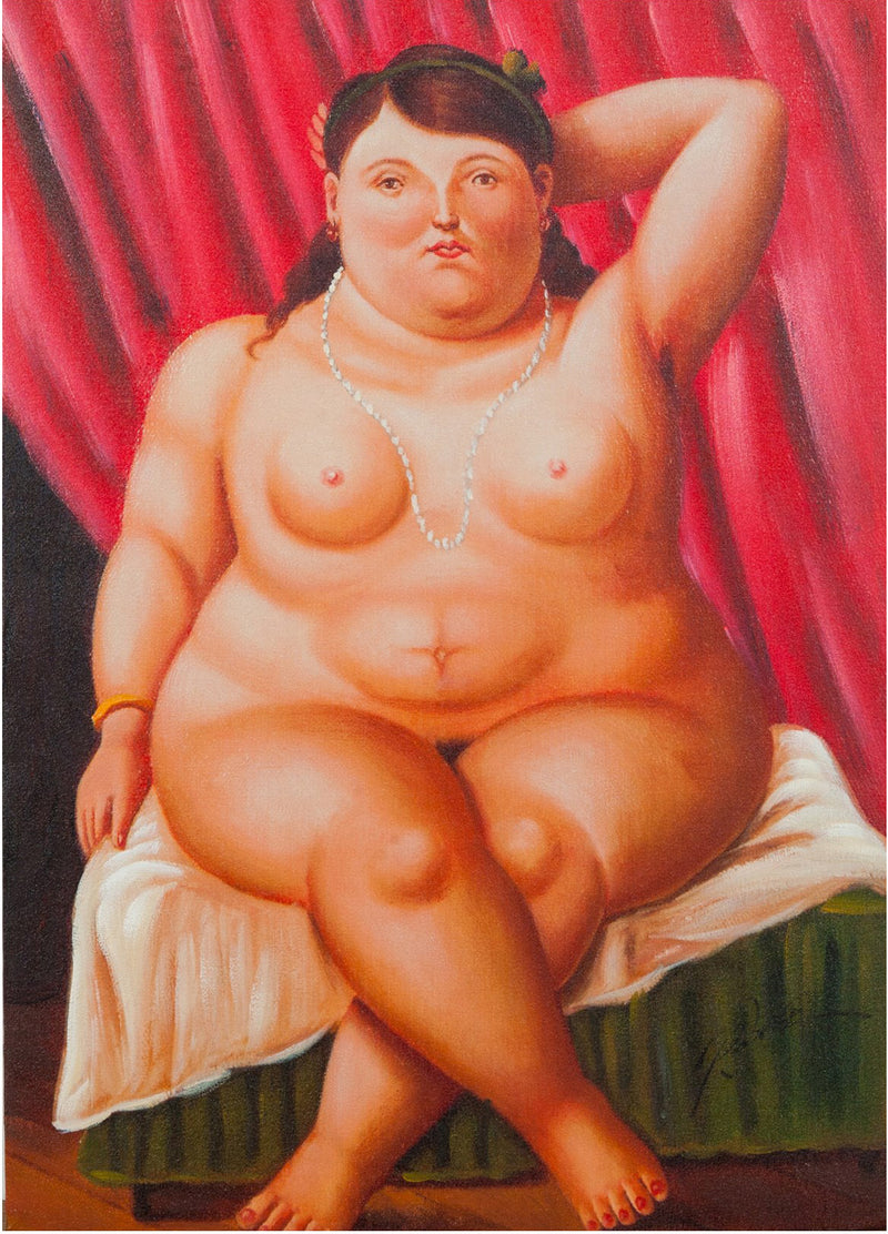 Biscottini Quadro olio su tela dipinto a mano 50x3x70 dare tocco L50xPR3xH70 L50xPR3xH70