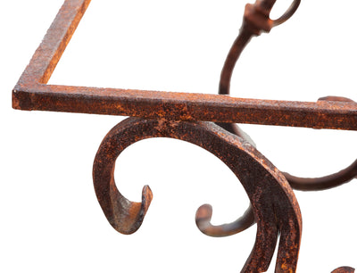 Biscottini Base tavolo in ferro pieno L200xPR70xH74 cm. forgiato mano trattato, Offerta