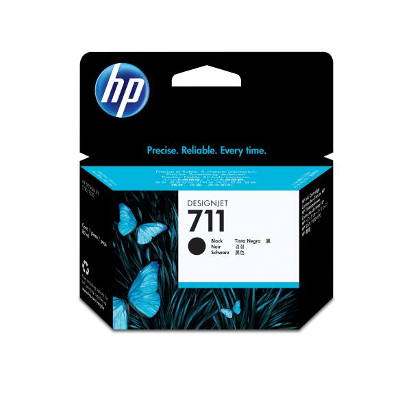 Cartuccia Ink Jet Hp 711 Black Da 80 Ml. Cz133A